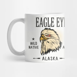 Eagle Eyes Native American Design Mug